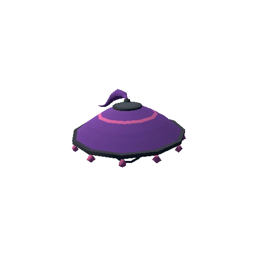 Hat Cursed Purple